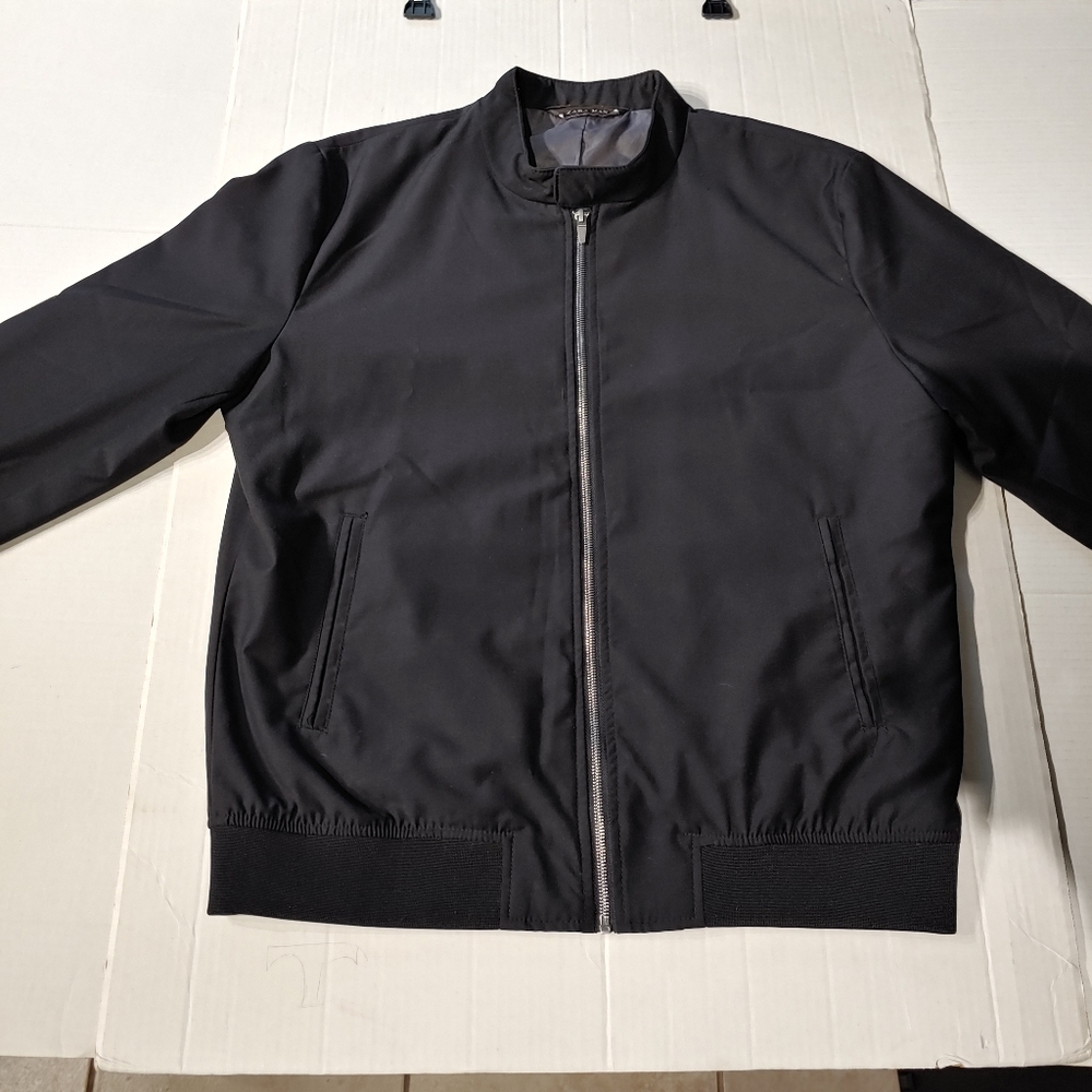 Zara Man Basic Bomber Jacket